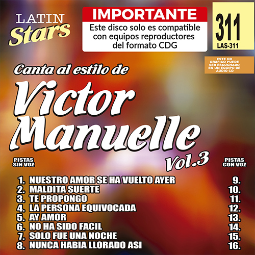 LAS 311 - LoVictor Manuelle Vol. 3