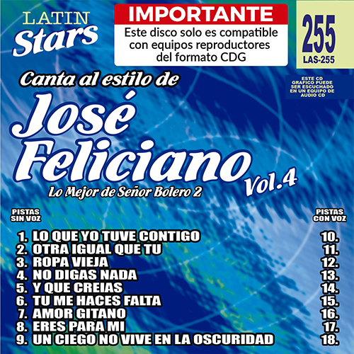 LAS 255 - José Feliciano Vol. 4