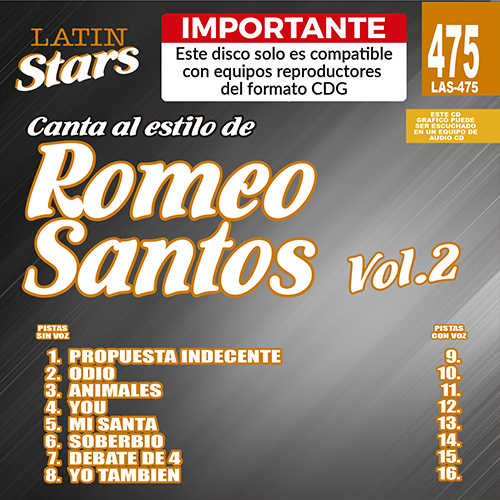 LAS 475 - Romeo Santos Vol. 2