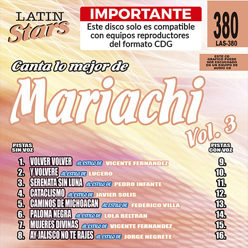 LAS 380 - Mariachi Vol. 3