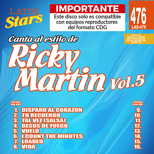 LAS 476 - Ricky Martin Vol. 5