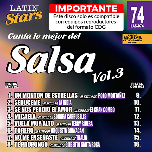 LAS 074 - Salsa Vol. 3