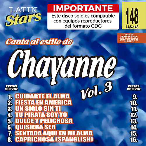 LAS 148 - Chayanne Vol. 3