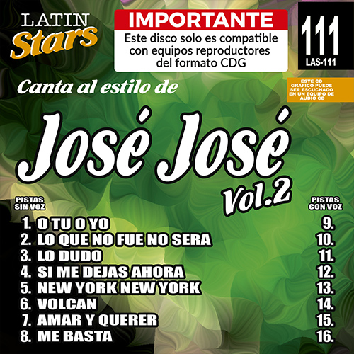 LAS 111 - José José Vol. 2