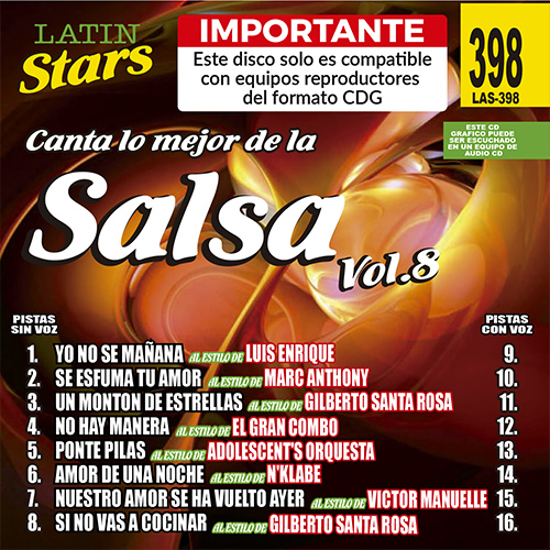 LAS 398 - Salsa Vol. 8