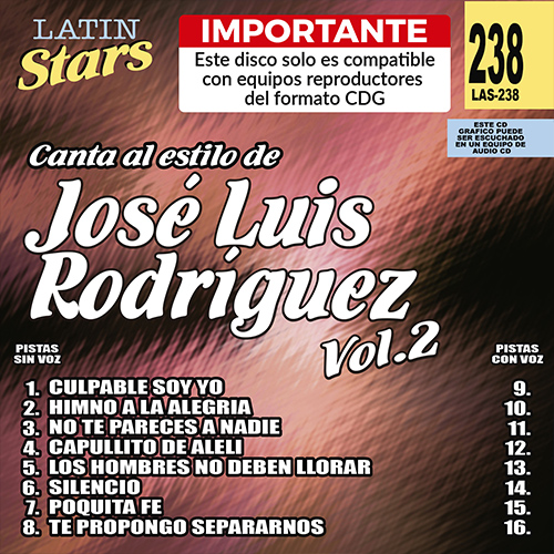 LAS 238 - José Luis Rodríguez Vol. 2