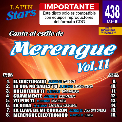 LAS 438 - Merengue Vol. 11