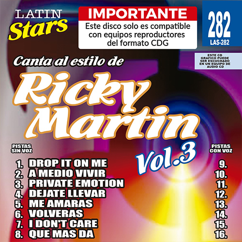 LAS 282 - Ricky Martin Vol. 3