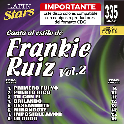 LAS 335 - Frankie Ruiz Vol. 2