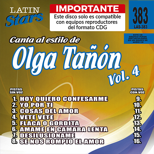 LAS 383 - Olga Tañón Vol. 4