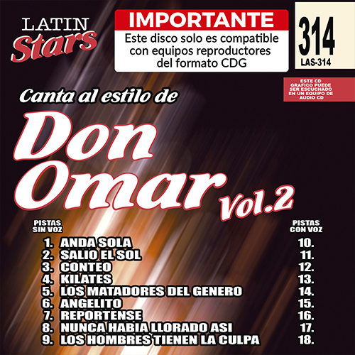 LAS 314 - Don Omar Vol. 2