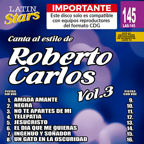 LAS 145 - Roberto Carlos Vol. 3