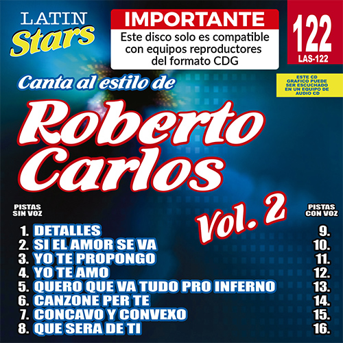 LAS 122 - Roberto Carlos Vol. 2