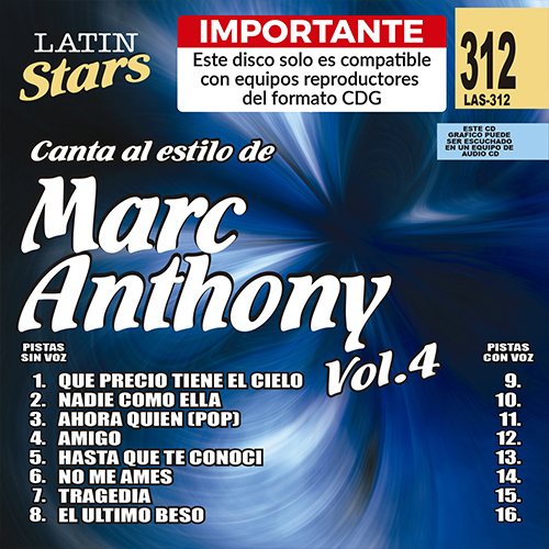 LAS 312 - Marc Anthony Vol. 4