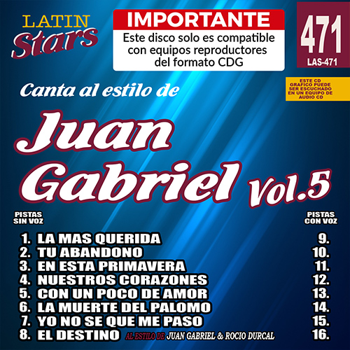 LAS 471 - Juan Gabriel Vol. 5