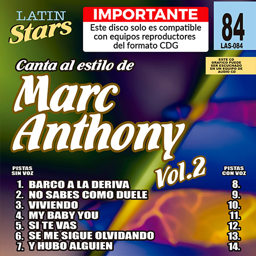 LAS 084 - Marc Anthony Vol. 2