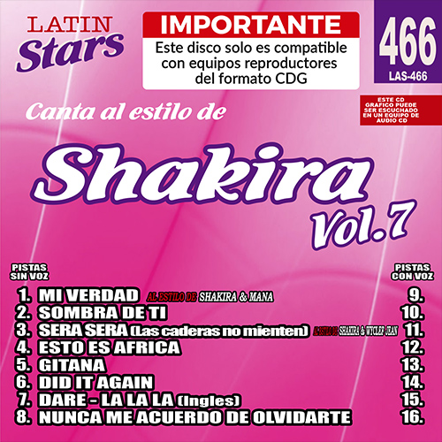 LAS 466 - Shakira Vol. 7