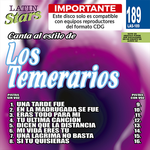 LAS 189 - Los Temerarios