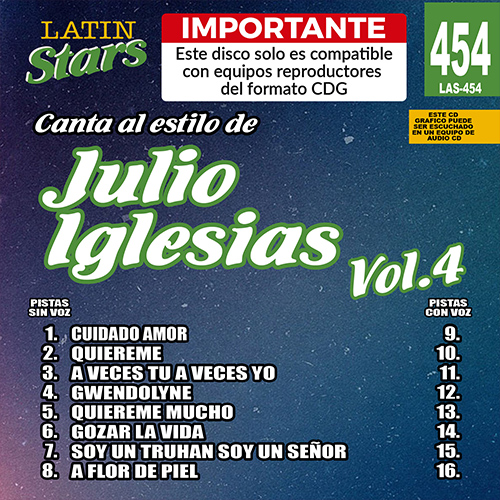LAS 454 - Julio Iglesias Vol. 4
