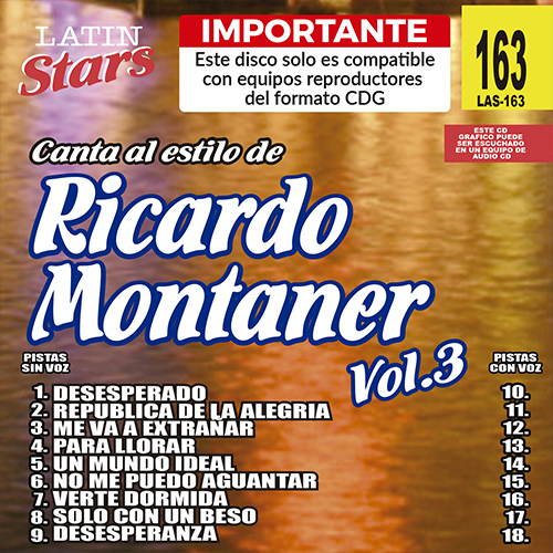 LAS 163 - Ricardo Montaner Vol. 3
