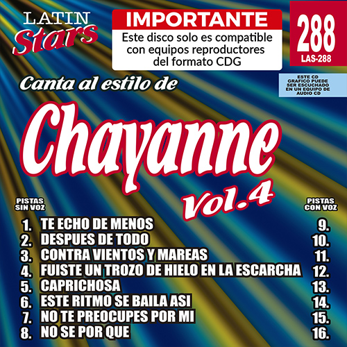 LAS 288 - Chayanne Vol. 4