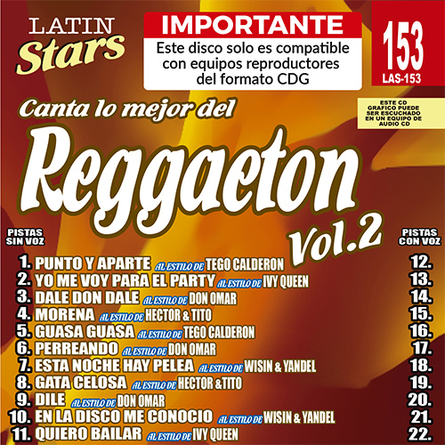 LAS 153 - Reggaeton Vol. 2