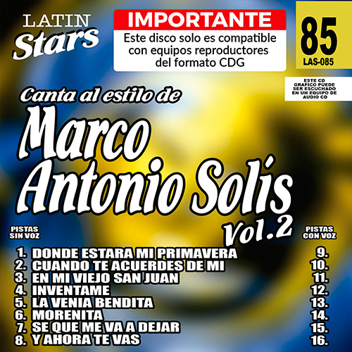 LAS 085 - Marco Antonio Solís Vol. 2