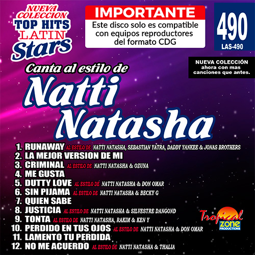 Top Hits LAS 490 - Natti Natasha