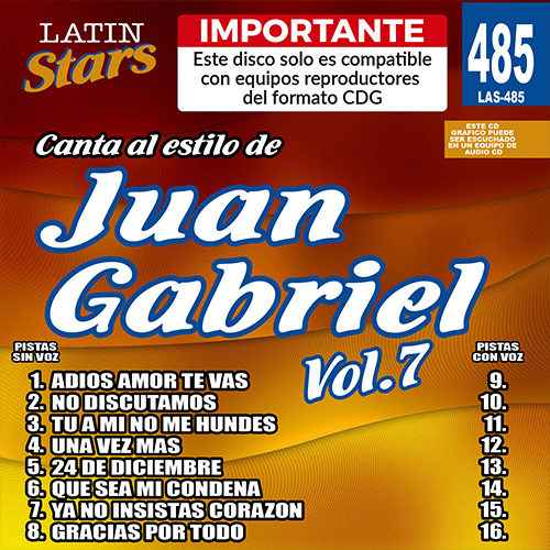 LAS 485 - Juan Gabriel Vol. 7