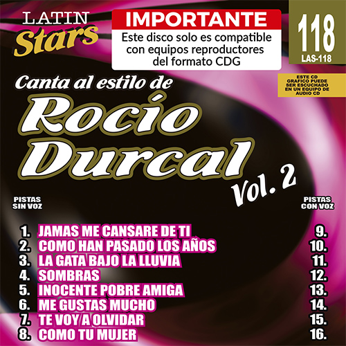 LAS 118 - Rocío Durcal Vol. 2