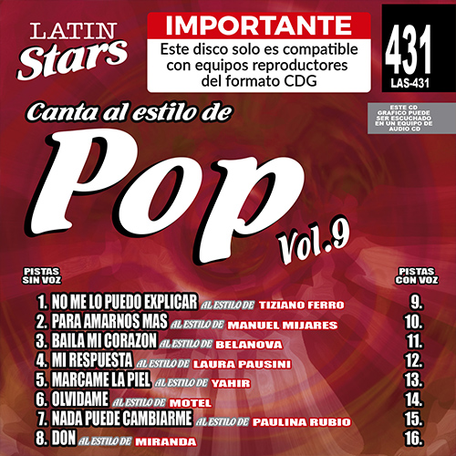 LAS 431 - Pop Vol. 9