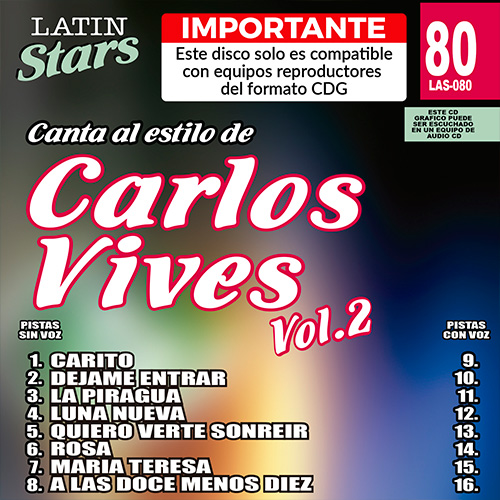 LAS 080 - Carlos Vives Vol. 2