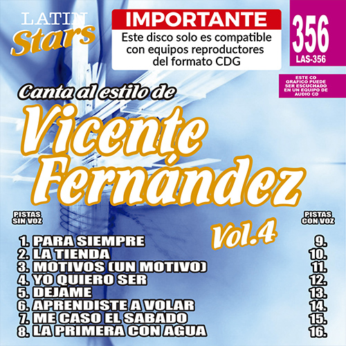 LAS 356 - Vicente Fernández Vol. 4