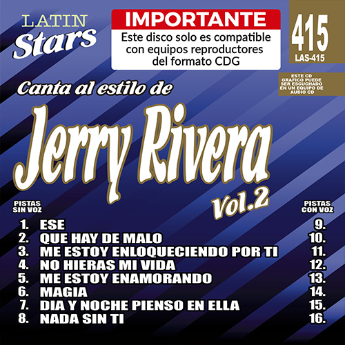 LAS 415 - Jerry Rivera Vol. 2
