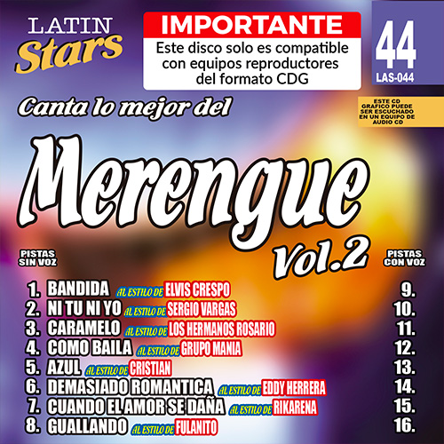 LAS 044 - Merengue Vol. 2