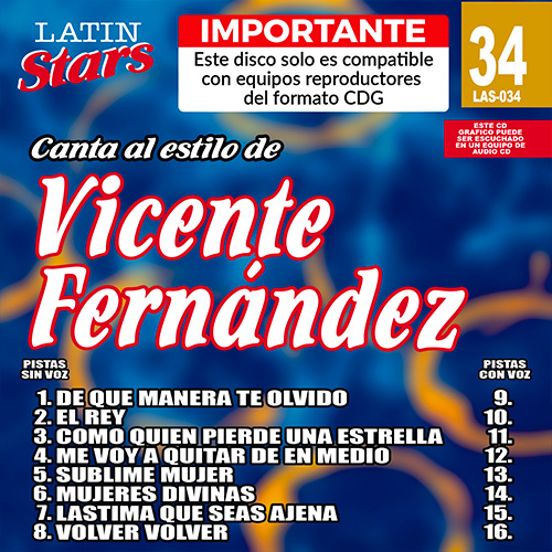 LAS 034 - Vicente Fernández