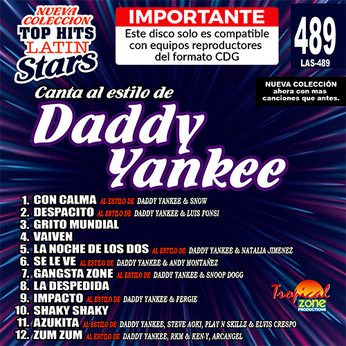 Top Hits LAS 489 - Daddy Yankee