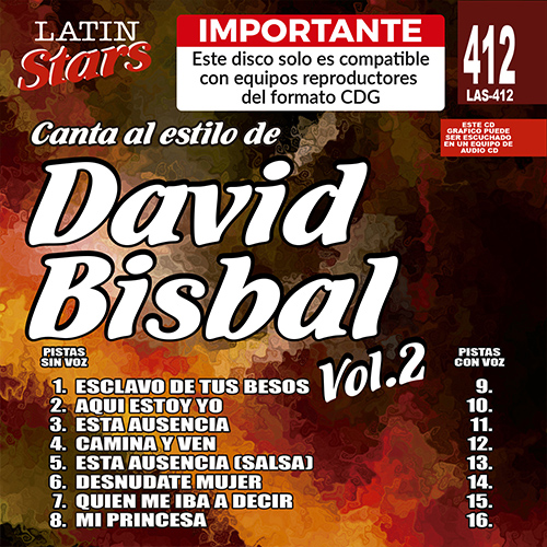 LAS 412 - David Bisbal Vol. 2