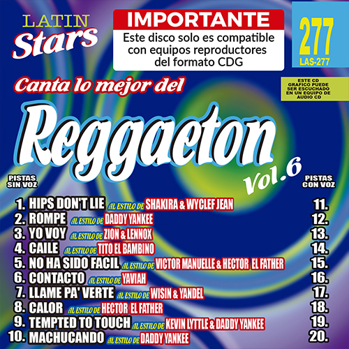 LAS 277 - Reggaeton Vol. 6