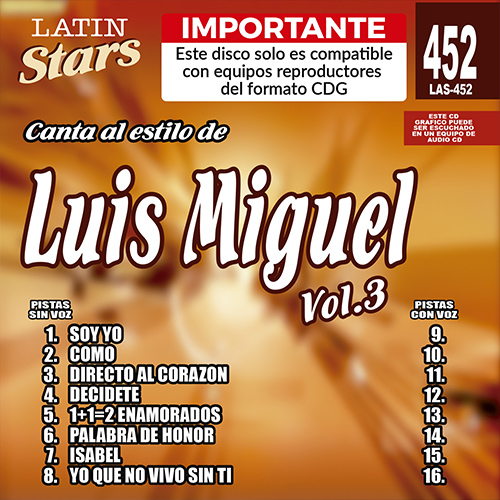 LAS 452 - Luis Miguel Vol. 3