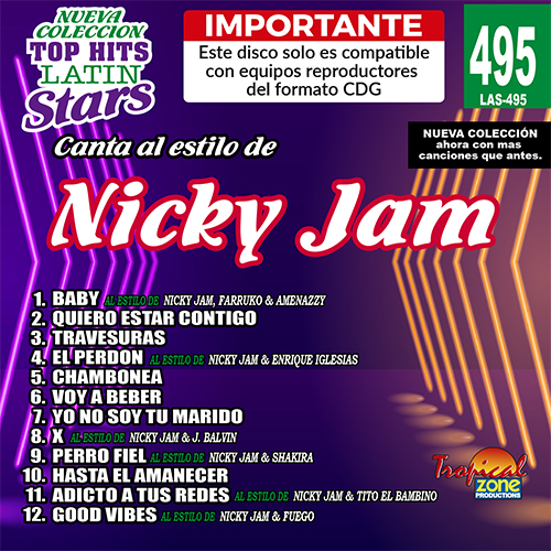 Top Hits LAS 495 - Nicky Jam