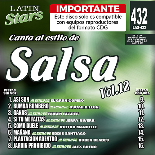 LAS 432 - Salsa Vol. 12
