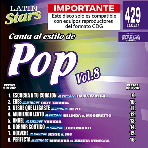 LAS 429 - Pop Vol. 8