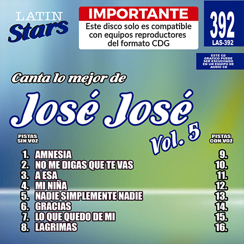LAS 392 - José José Vol. 5