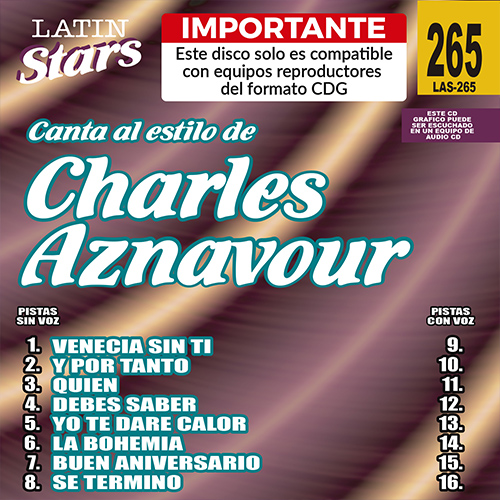 LAS 265 - Charles Aznavour