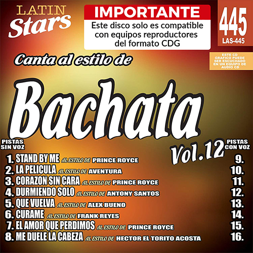 LAS 445 - Bachata Vol. 12