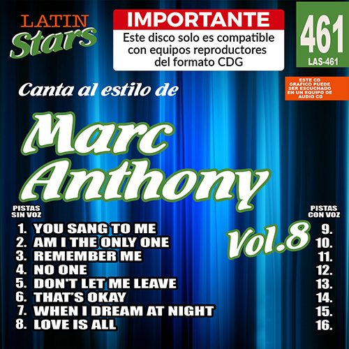 LAS 461 - Marc Anthony Vol. 8