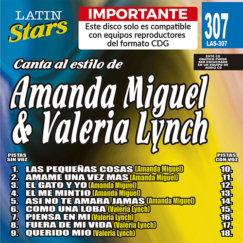 LAS 307 - Amanda Miguel y Valeria Lynch