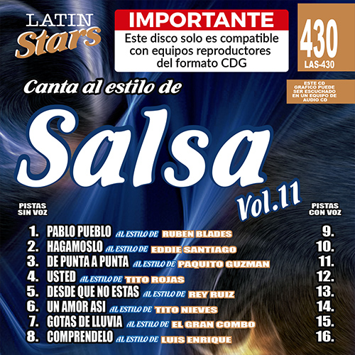 LAS 430 - Salsa Vol. 11