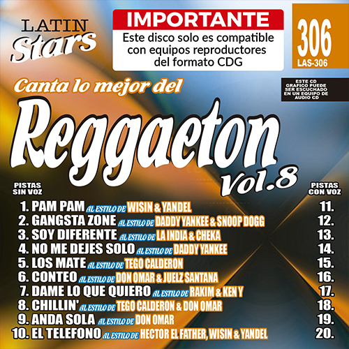 LAS 306 - Reggaeton Vol. 8